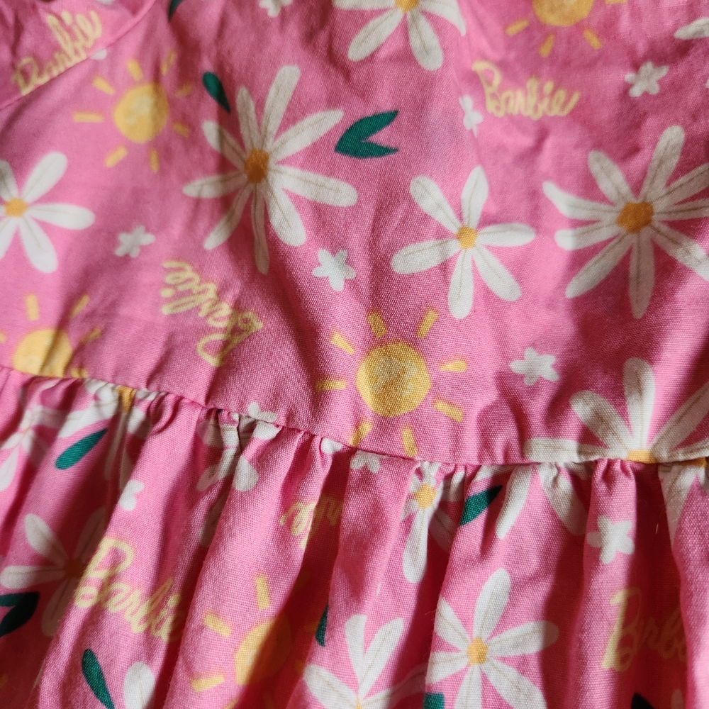 Barbie Floral Kids Dress - Picture 3 of 3
